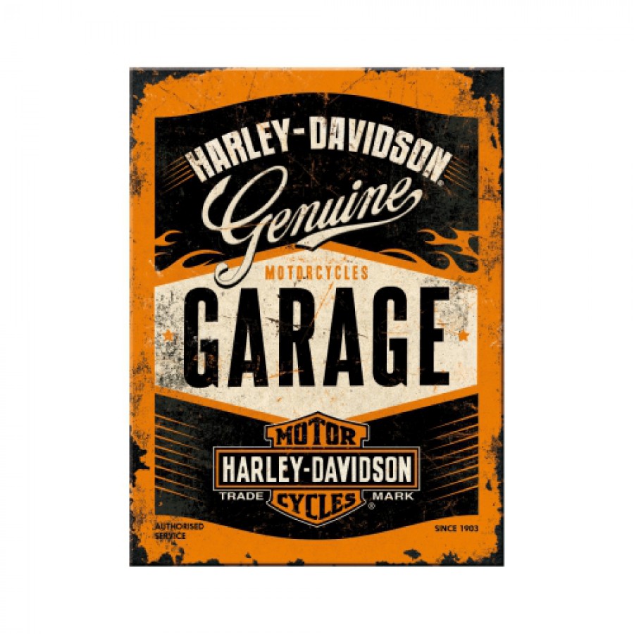 Magnet Harley Davidson Garage