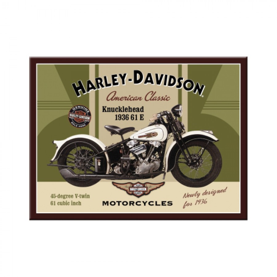 Magnet Harley Davidson Knucklehead