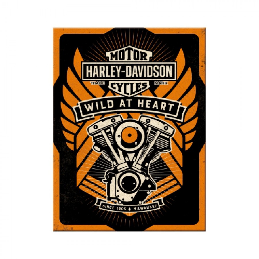 Magnet Harley Davidson Wild At Heart