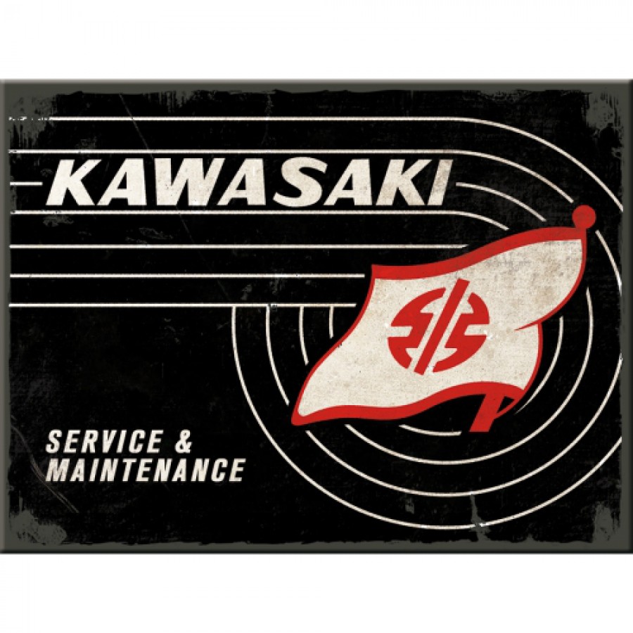 Magnet Kawasaki Tank Logo