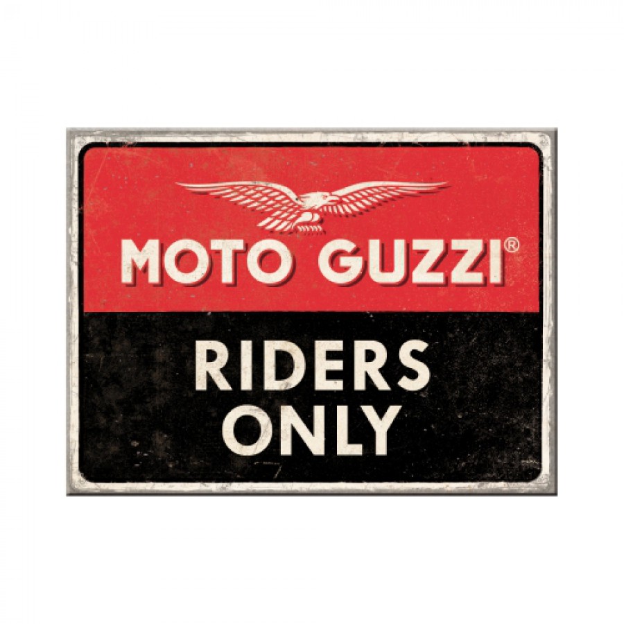 Magnet Moto Guzzi Riders Only