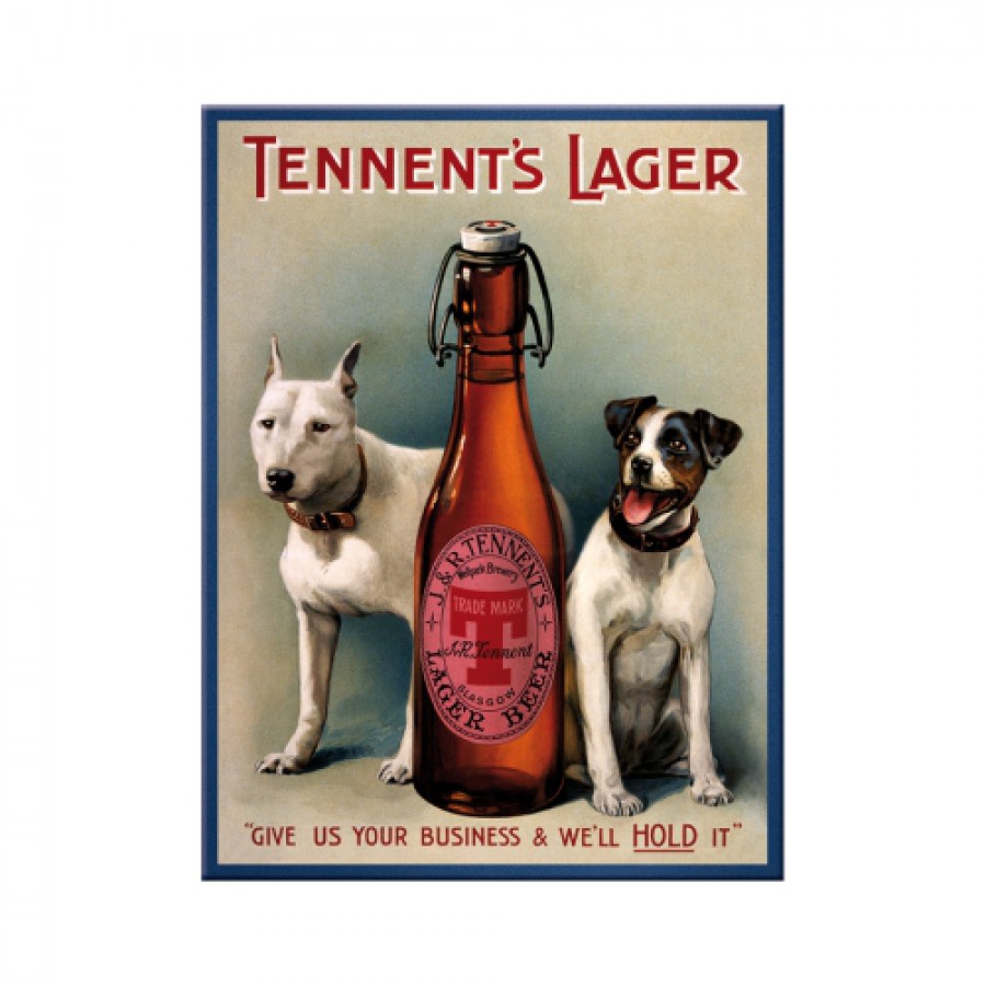 Magnet Tennents lager