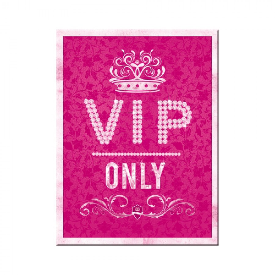 Magnet VIP Only pink