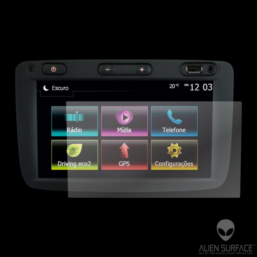 Media Nav Evolution Dacia 7 inch folie protectie Alien Surface