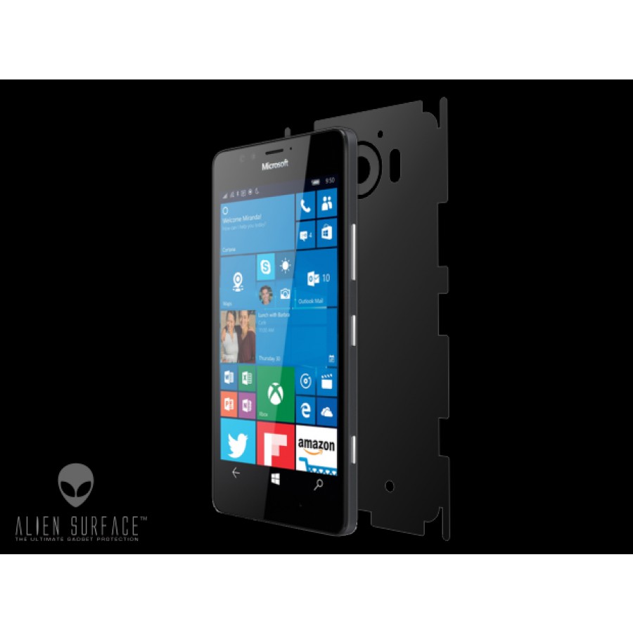 Microsoft Lumia 950 folie protectie Alien Surface Alege acoperirea telefoaneSpate laterale