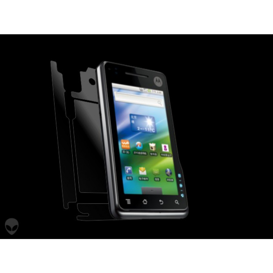 Motorola Milestone XT720 folie protectie Alien Surface Alege acoperirea telefoaneSpate laterale