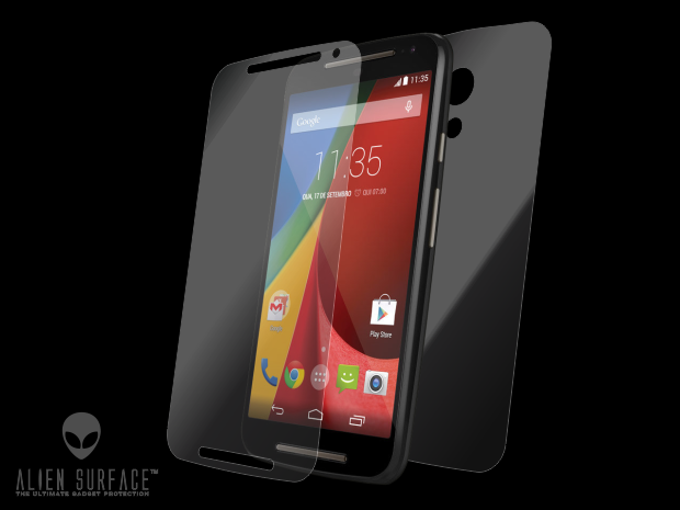Motorola Moto G 2nd Gen. folie protectie Alien Surface