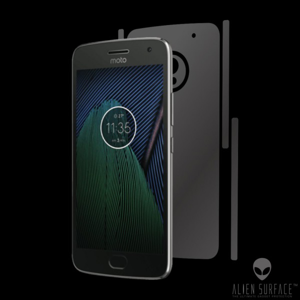 Motorola Moto G5 Plus folie protectie Alien Surface Alege acoperirea telefoaneSpate laterale