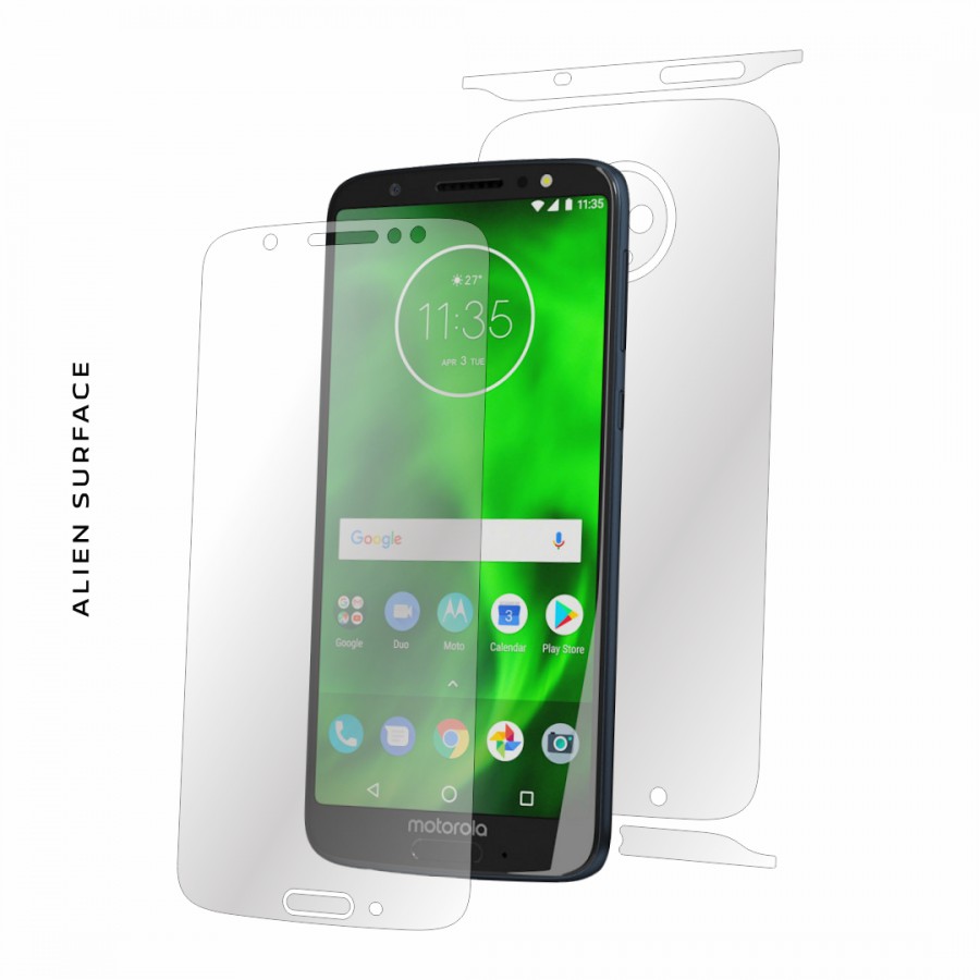 Motorola Moto G6 folie protectie Alien Surface Alege acoperirea telefoaneEcran spate laterale Precomanda