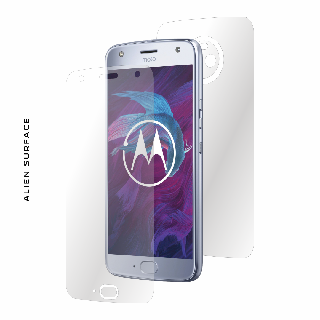 Motorola Moto X4 folie protectie Alien Surface