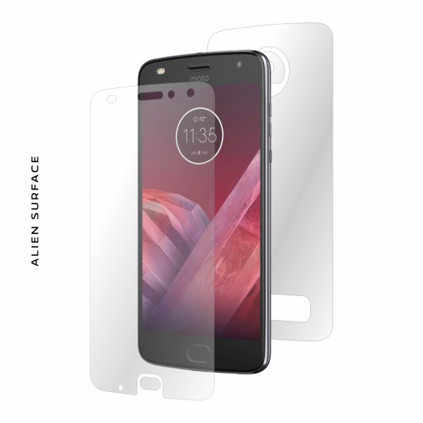 Motorola Moto Z Play 2nd Gen. folie protectie Alien Surface Alege acoperirea telefoaneEcran spate