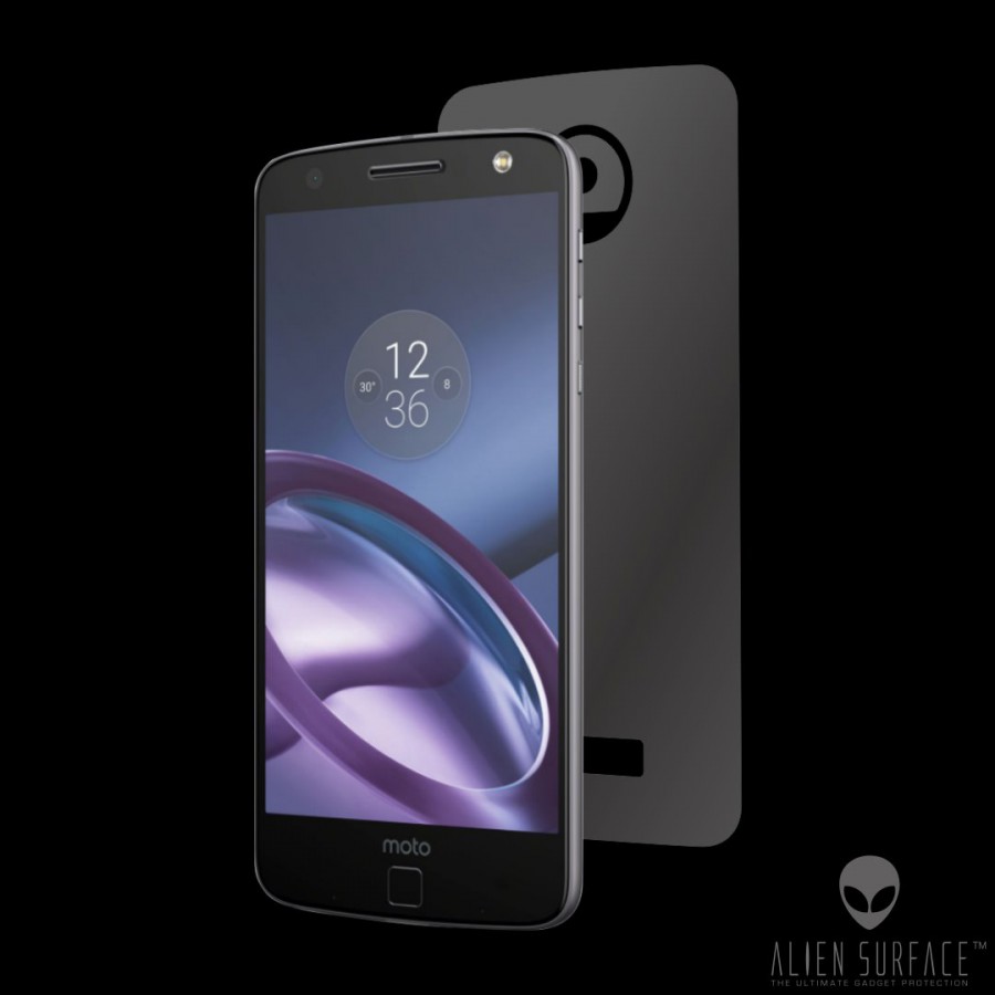 Motorola Moto Z folie protectie Alien Surface Alege acoperirea telefoaneSpate