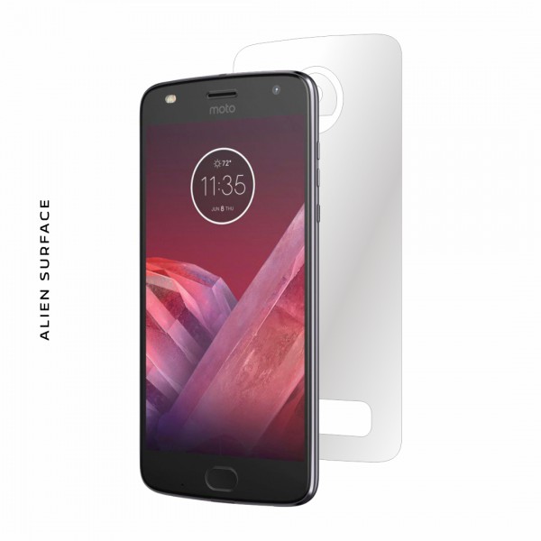 Motorola Moto Z2 Play folie protectie Alien Surface Alege acoperirea telefoaneSpate