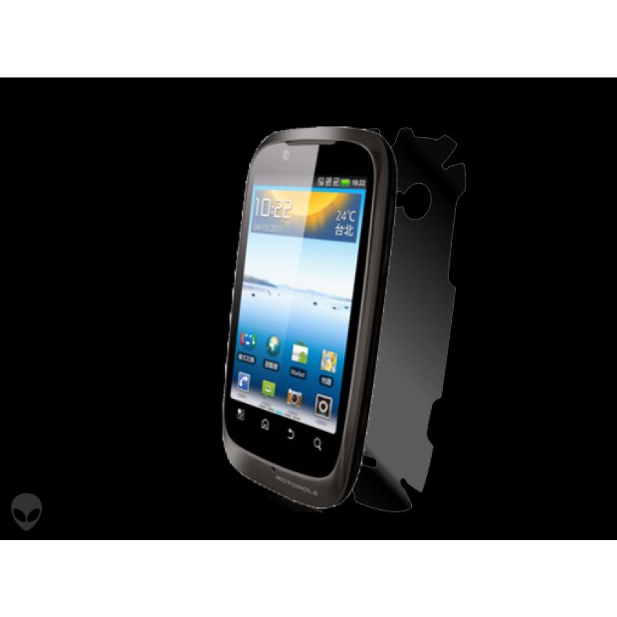 Motorola XT532 Dual Sim folie protectie Alien Surface Alege acoperirea telefoaneSpate laterale