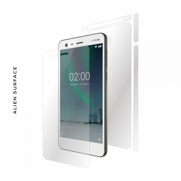 Nokia 2 folie protectie Alien Surface Alege acoperirea telefoaneEcran spate laterale