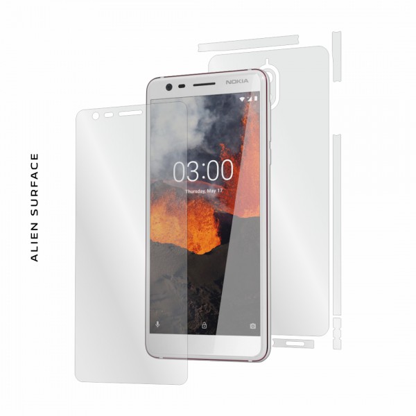 Nokia 3.1 2018 folie protectie Alien Surface Alege acoperirea telefoaneEcran spate laterale