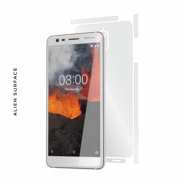 Nokia 3.1 2018 folie protectie Alien Surface Alege acoperirea telefoaneSpate laterale