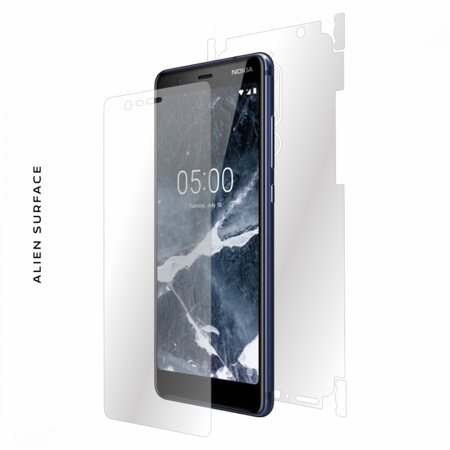 Nokia 5.1 2018 folie protectie Alien Surface