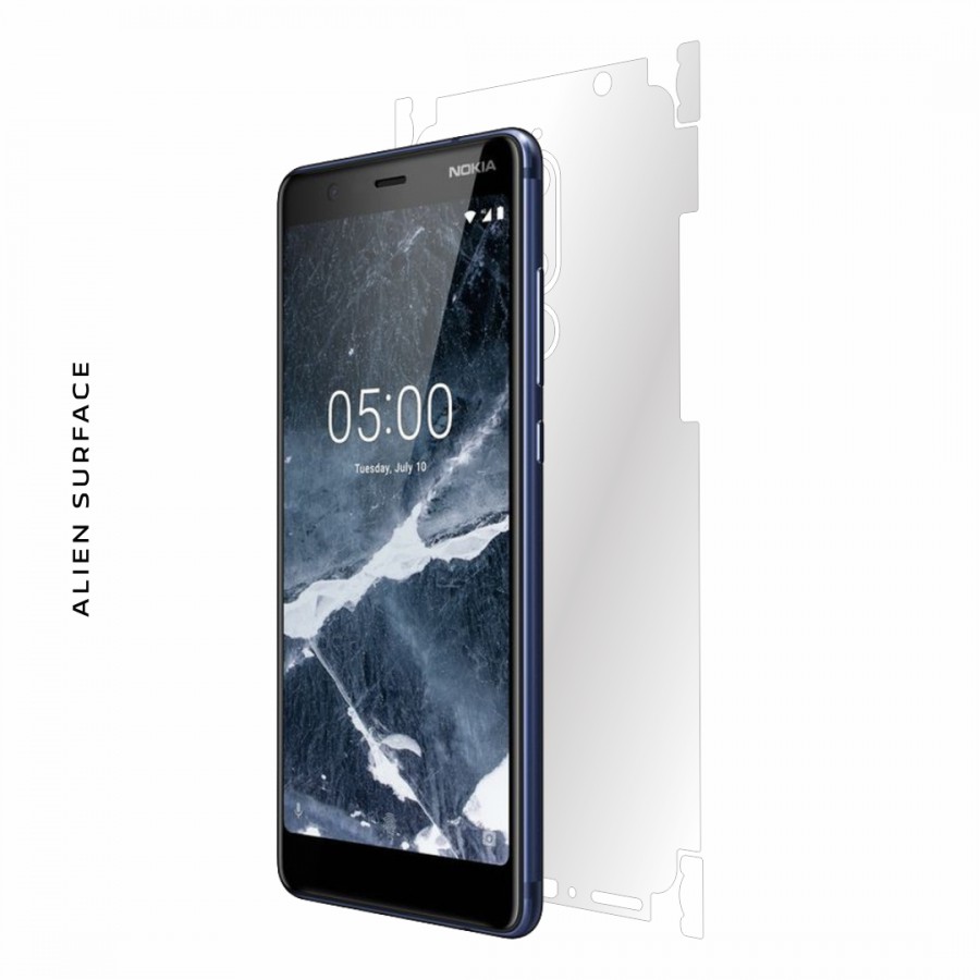 Nokia 5.1 2018 folie protectie Alien Surface Alege acoperirea telefoaneSpate laterale Precomanda