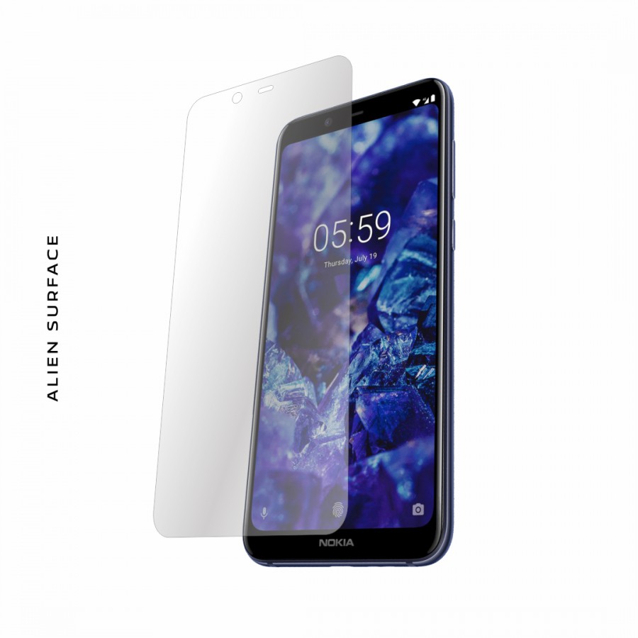 Nokia 5.1 Plus 2018 folie protectie Alien Surface Alege acoperirea telefoaneEcran Precomanda