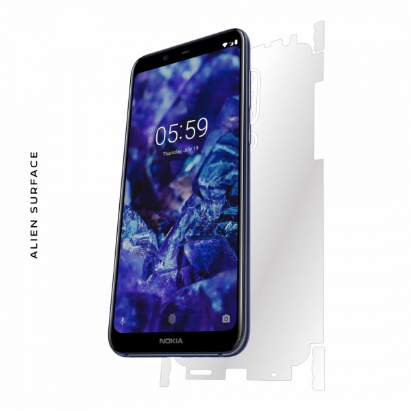 Nokia 5.1 Plus 2018 folie protectie Alien Surface Alege acoperirea telefoaneSpate laterale Precomanda