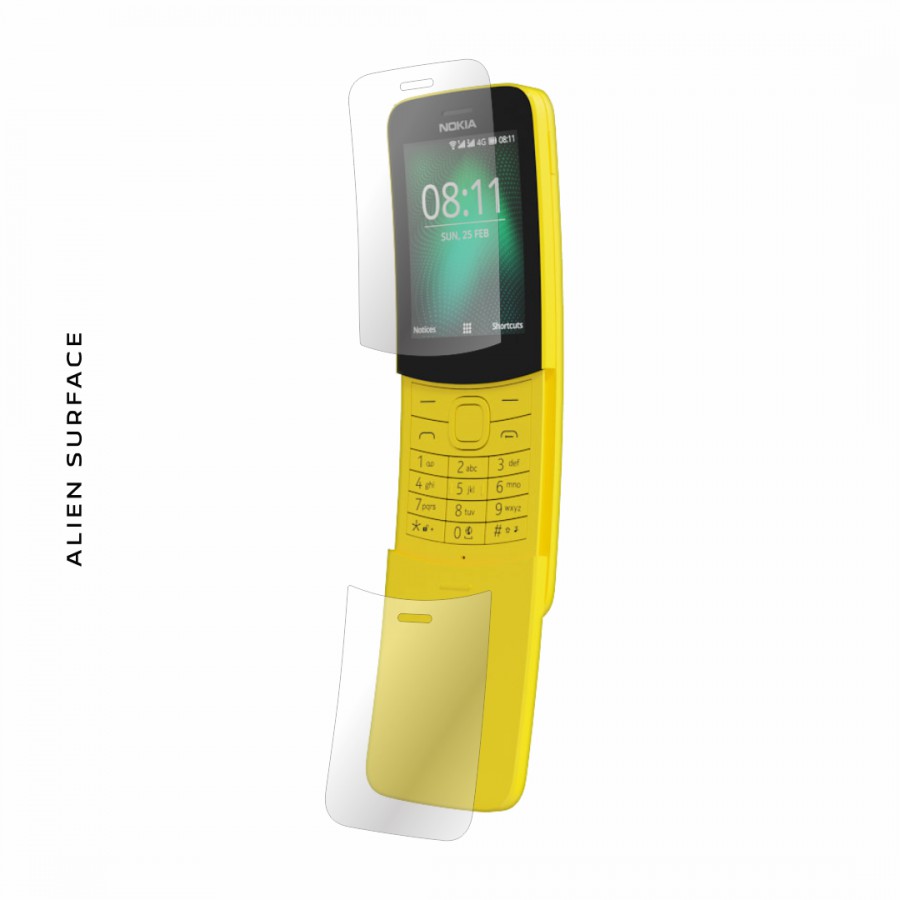 Nokia 8110 4G 2018 folie protectie Alien Surface Alege acoperirea telefoaneEcran flip