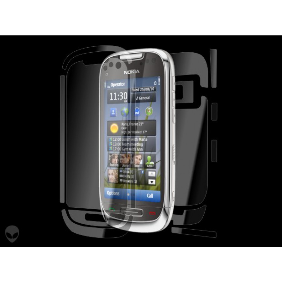 Nokia C7 folie protectie Alien Surface