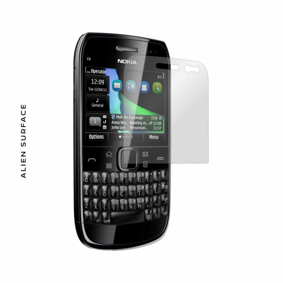 Nokia E6 folie protectie Alien Surface Alege acoperirea telefoaneEcran