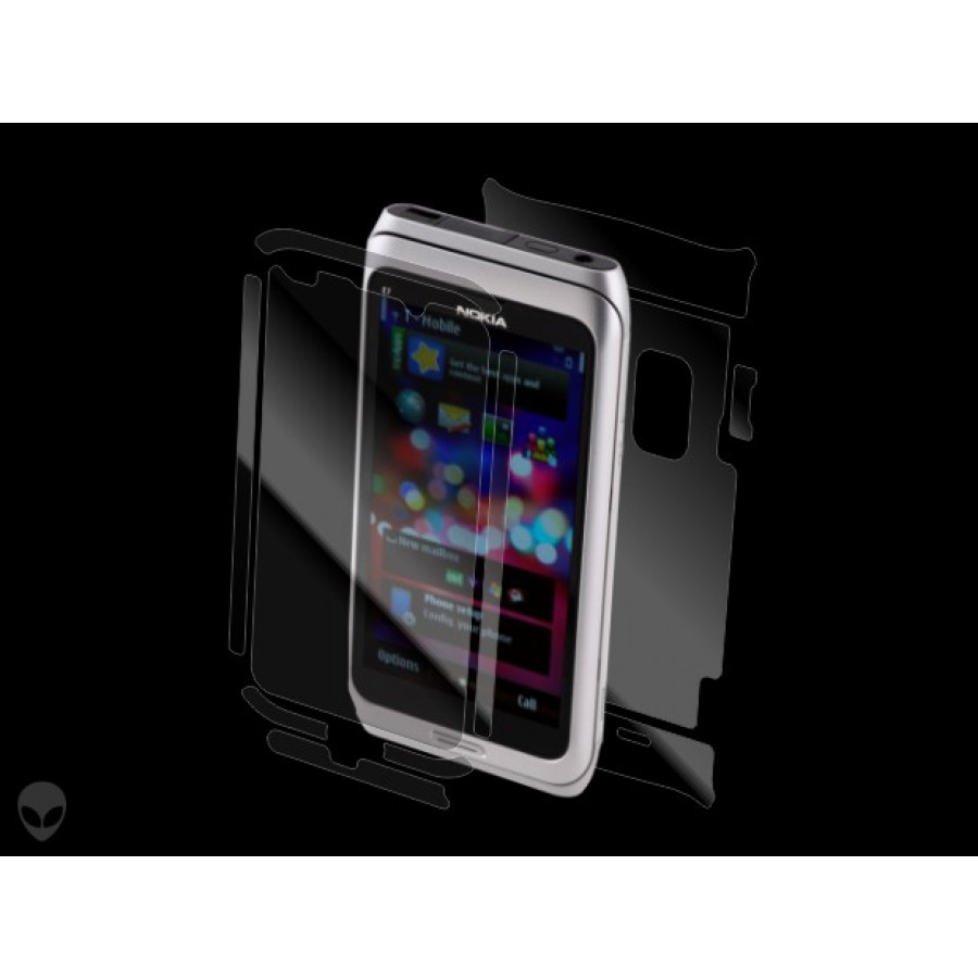Nokia E7 folie protectie Alien Surface