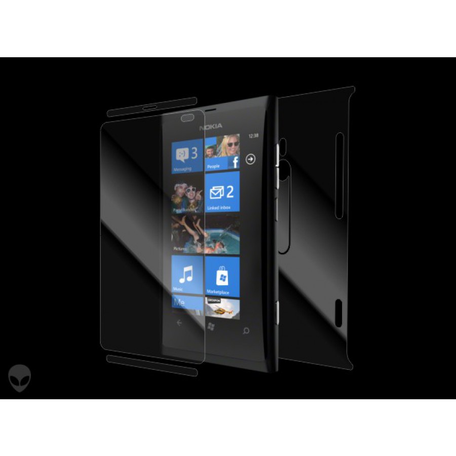 Nokia Lumia 800 folie protectie Alien Surface