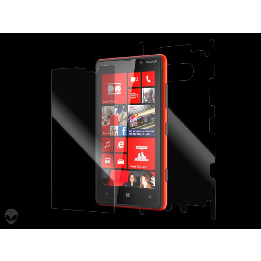 Nokia Lumia 820 folie protectie Alien Surface