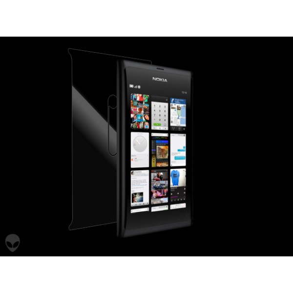 Nokia N9 folie protectie Alien Surface Alege acoperirea telefoaneSpate laterale