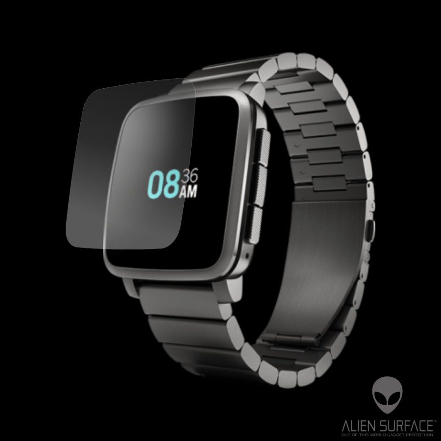 Pebble Time Steel folie protectie Alien Surface Alege acoperirea telefoaneEcran 1 1 Gratis