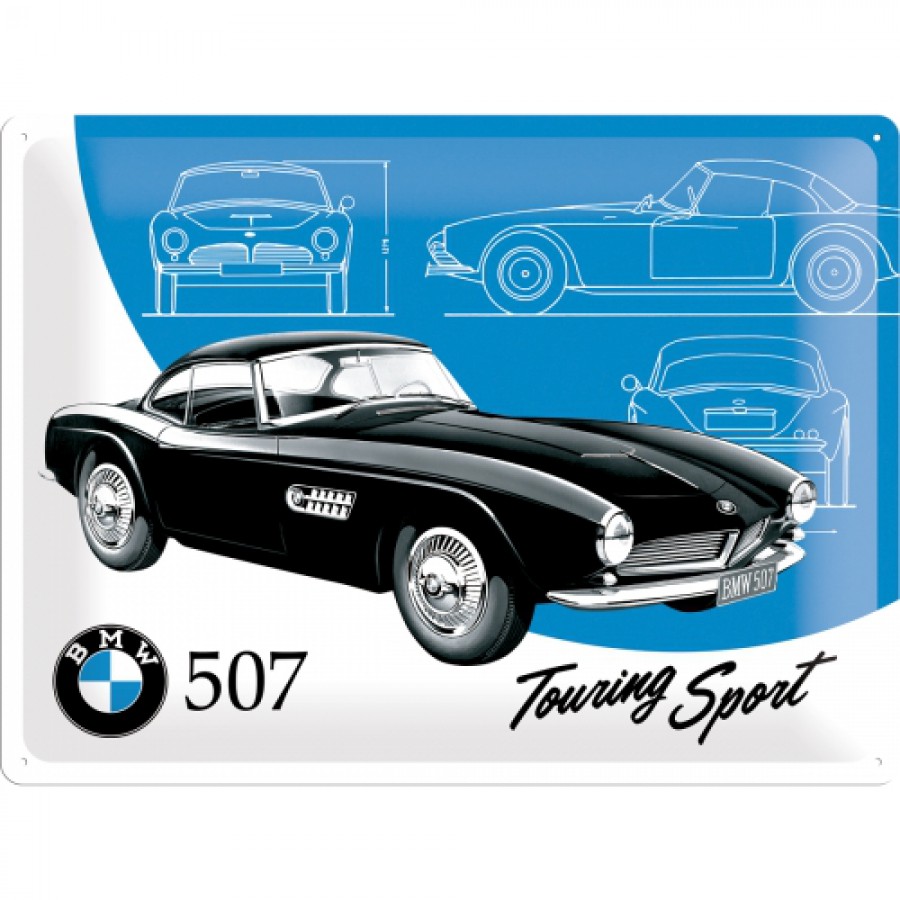 Placa metalica 30X40 BMW 507 Touring Sport