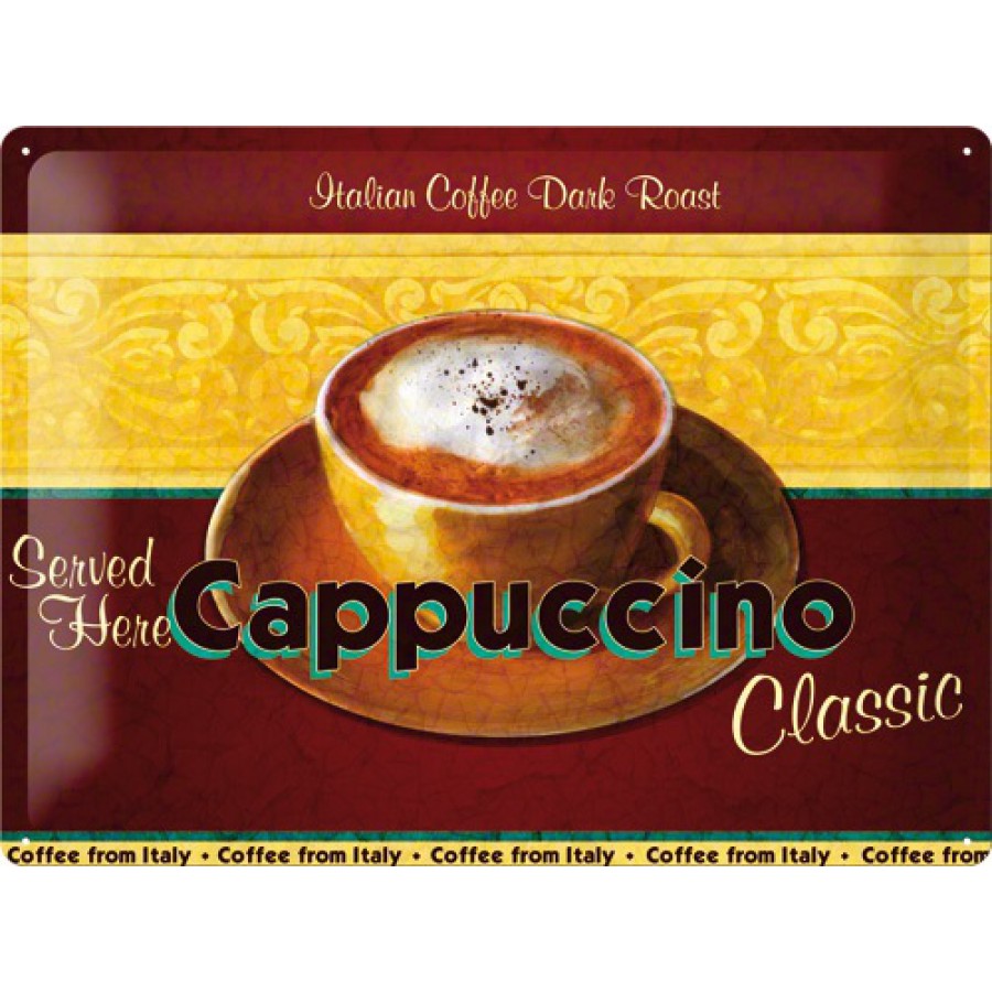 Placa metalica 30X40 Cappuccino