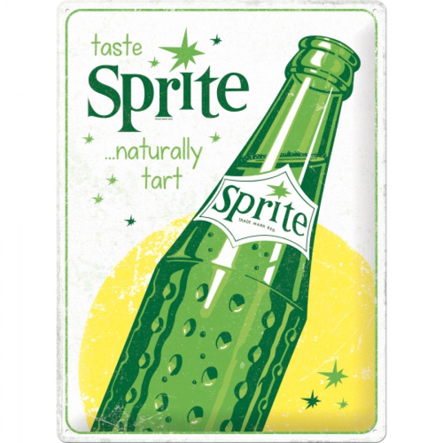 Placa metalica 30X40 Sprite Bottle Editie Speciala