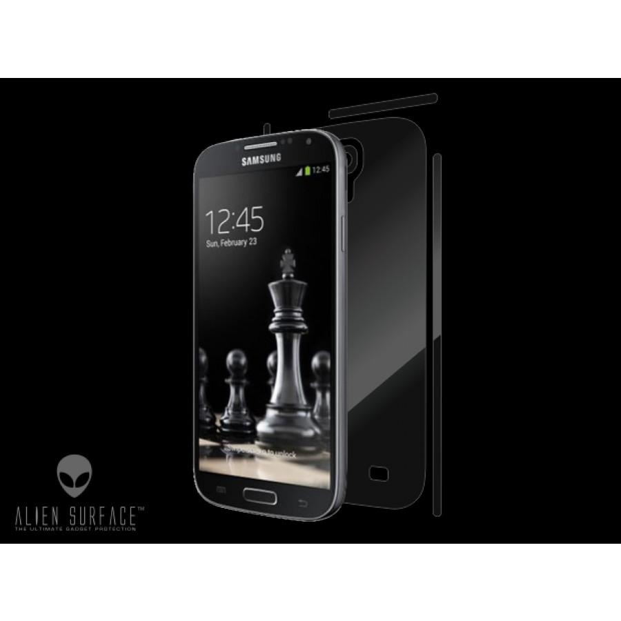 Samsung GALAXY S4 Black Edition folie protectie Alien Surface Alege acoperirea telefoaneSpate laterale