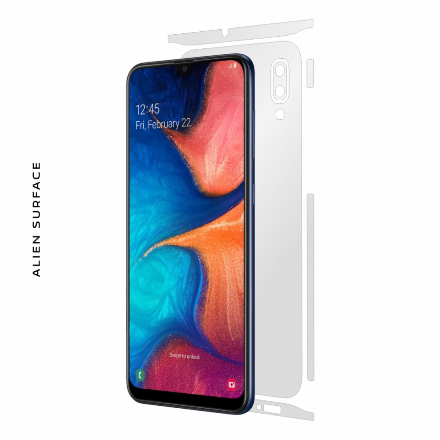 Samsung Galaxy A20 folie protectie Alien Surface Alege acoperirea telefoaneSpate laterale Precomanda