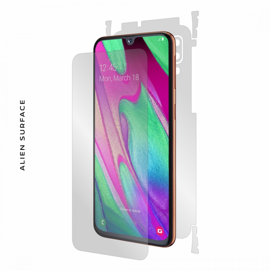 Samsung Galaxy A40 folie protectie Alien Surface Alege acoperirea telefoaneCompatibil cu carcasa Ecran spate laterale