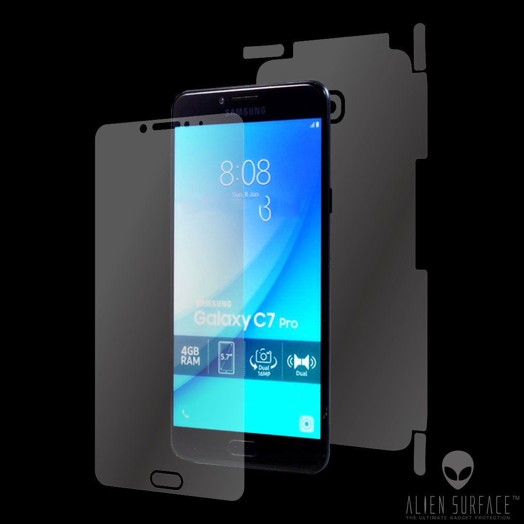Samsung Galaxy C7 Pro folie protectie Alien Surface