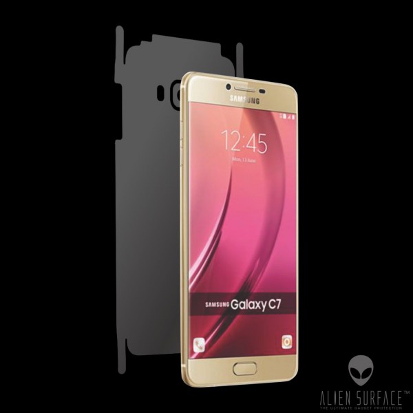 Samsung Galaxy C7 folie protectie Alien Surface Alege acoperirea telefoaneSpate laterale