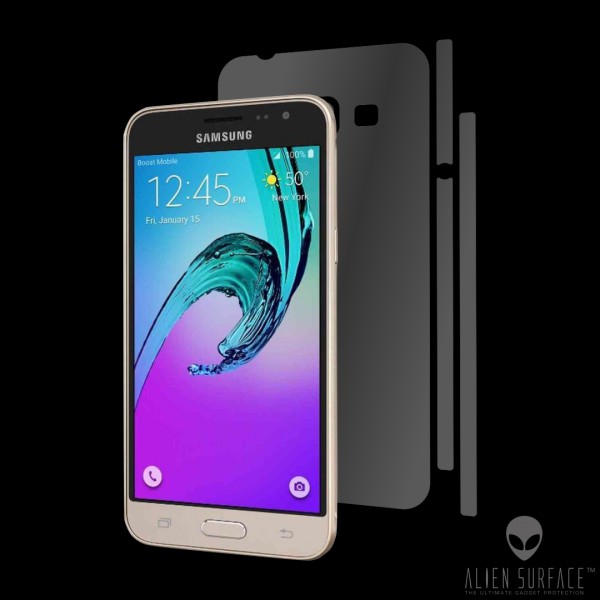 Samsung Galaxy J3 2016 folie protectie Alien Surface Alege acoperirea telefoaneSpate laterale