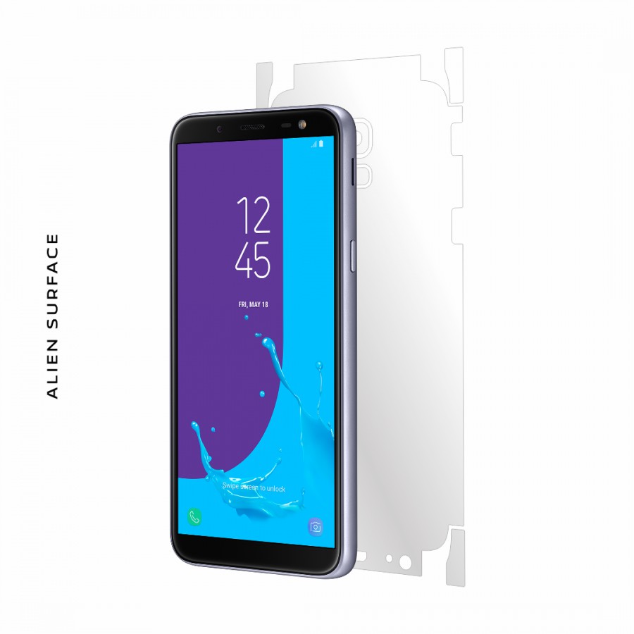 Samsung Galaxy J6 2018 folie protectie Alien Surface Alege acoperirea telefoaneSpate laterale