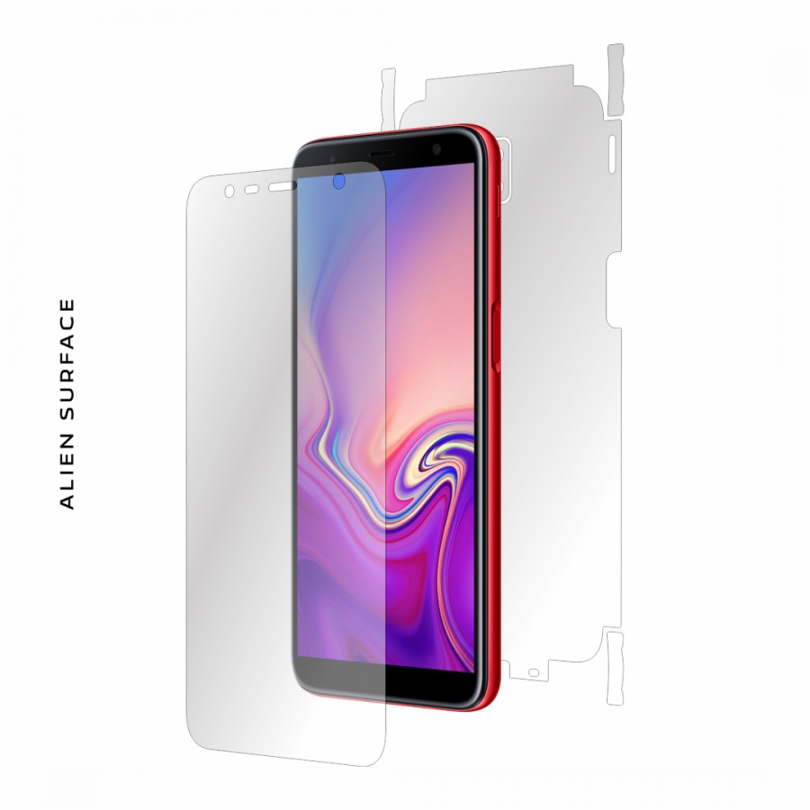 Samsung Galaxy J6 Plus 2018 folie protectie Alien Surface Alege acoperirea telefoaneEcran spate laterale