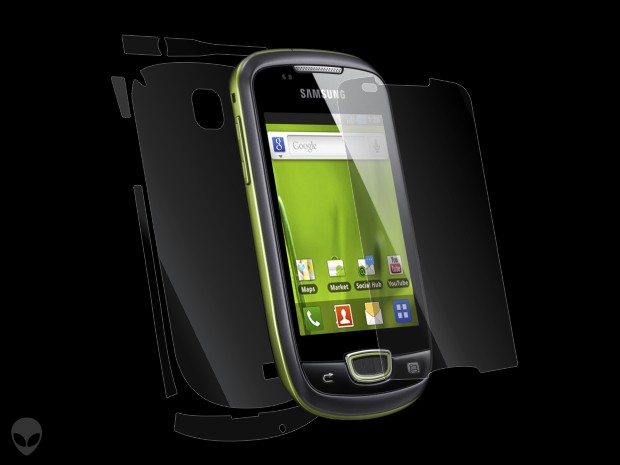 Samsung Galaxy Mini folie protectie Alien Surface
