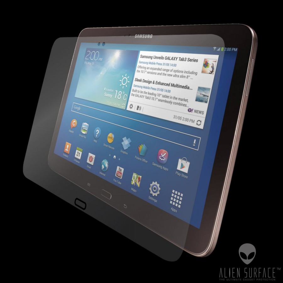 Samsung Galaxy Tab 3 10.1 folie protectie Alien Surface