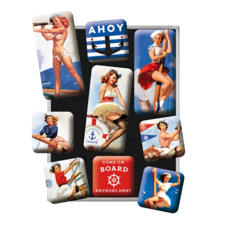 Set Magneti Pin Up Ahoy 1