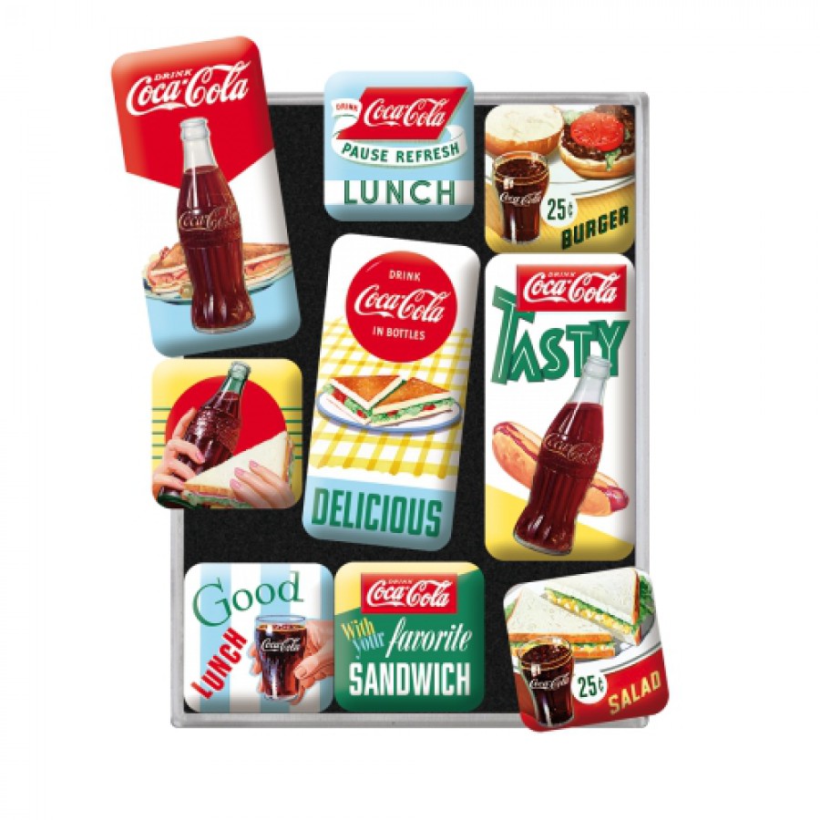 Set de magneti Coca Cola Delicious 1