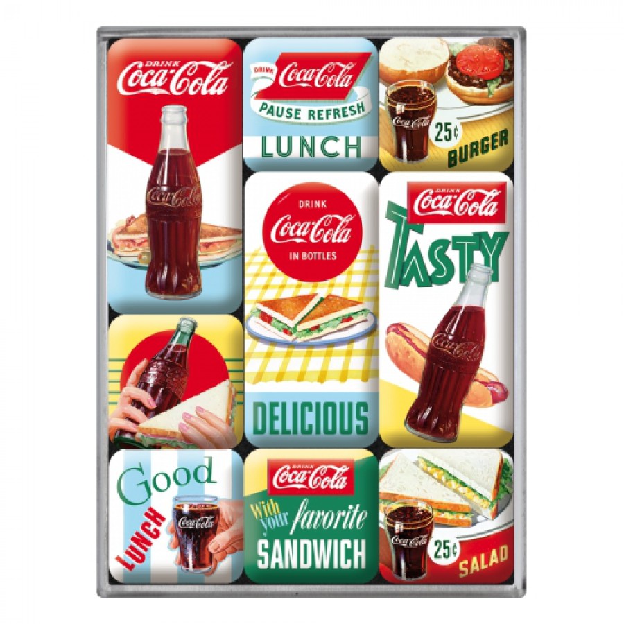 Set de magneti Coca Cola Delicious