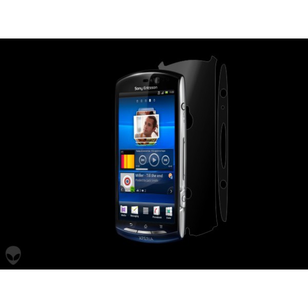Sony Ericsson Xperia Neo folie protectie Alien Surface Alege acoperirea telefoaneSpate laterale